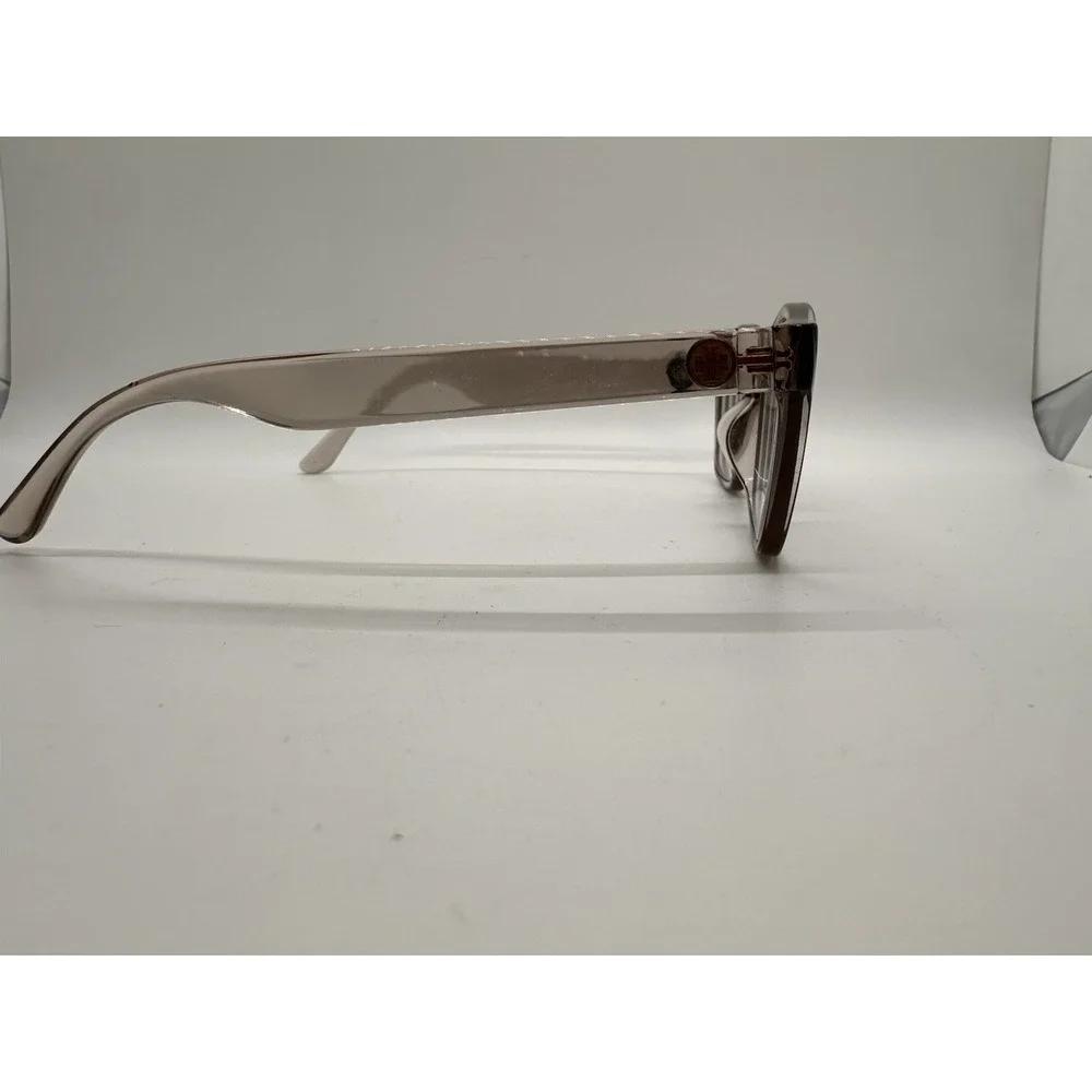 Tory Burch TY4006U 1776 RX Eyeglasses Frames 52-18 Brown Clear‎